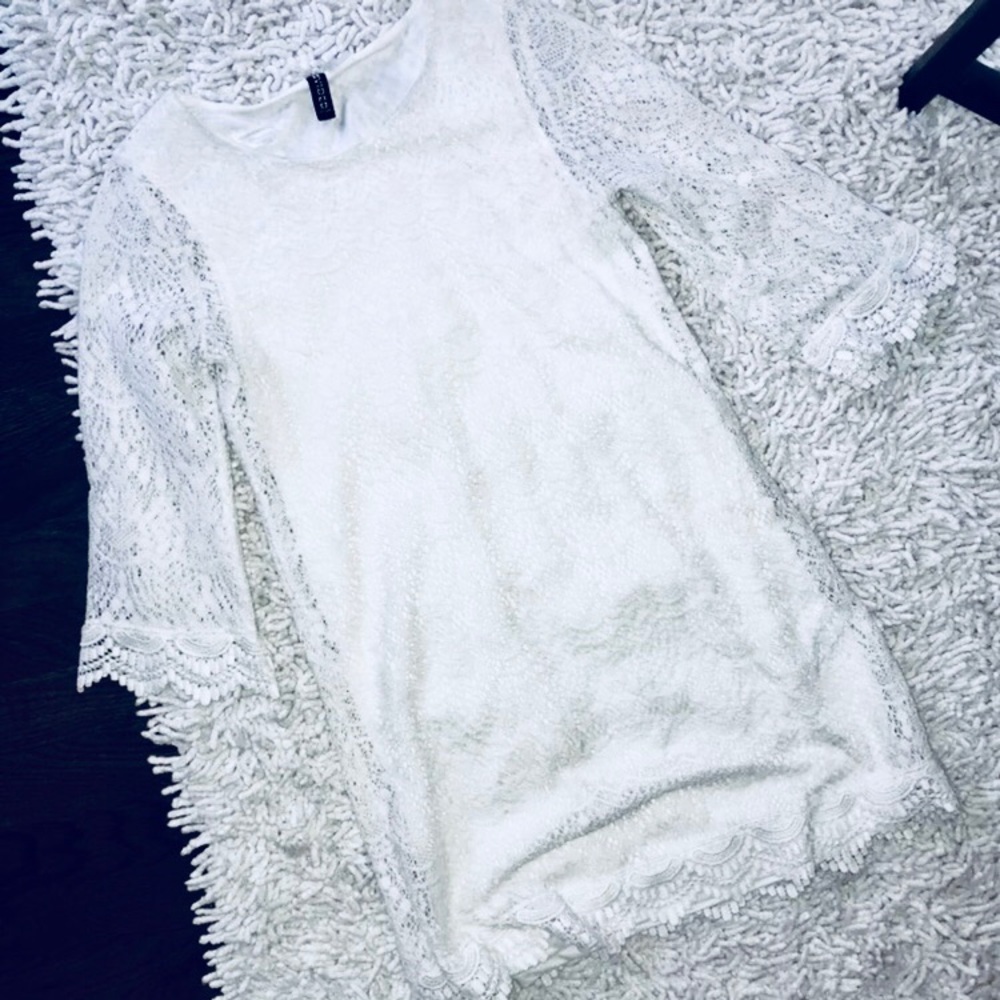 White Lace Dress